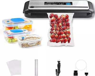 $58.39 • Buy INKBIRD Food Storage Vacuum Seal Plastic Containers 3-PC Set Sealer Machine Lid