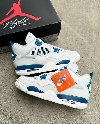 Size 10 - Air Jordan 4 Retro 2024 Military Blue • $300