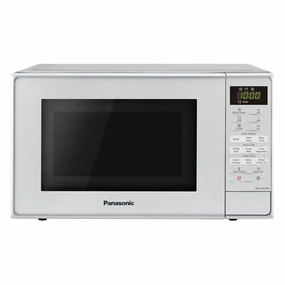 New Panasonic NN-K18JMMBPQ Freestanding Microwave With Grill 20L Silver 800W • £119.99