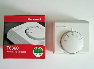 HONEYWELL T6360 ROOM THERMOSTAT 10 - 30 Deg T6360B1028 • £27