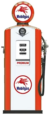 Mobil Flying Red Horse Pegasus Gasoline Gas Pump Metal Heavy Steel Sign 40  Oil • $239.99