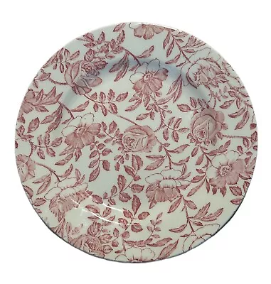 VTG Churchill Pink Peony Rose Salad Plate 8 In Made In England Perfect • $14.95