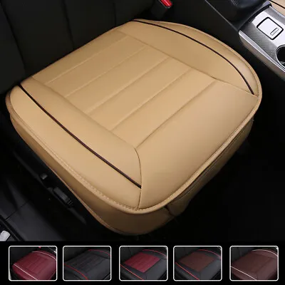 $14.24 • Buy Full Surround Front Car Seat Cover Leather Pad Mat Auto Chair Cushion Protector