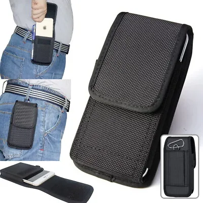 Universal Cell Phone Belt Clip Holster Pouch Buckle Wallet Card Holder Case Cove • £4.99