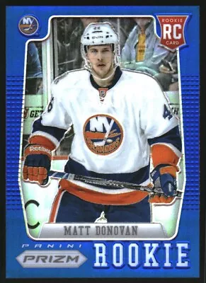 2012-13 Panini Prizm Blue #86 Matt Donovan /25 • $18