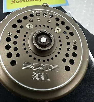 Vintage SAGE 504L FLY Reel Made By Hardy (Made In England) Fishing *RARE* • $299.88