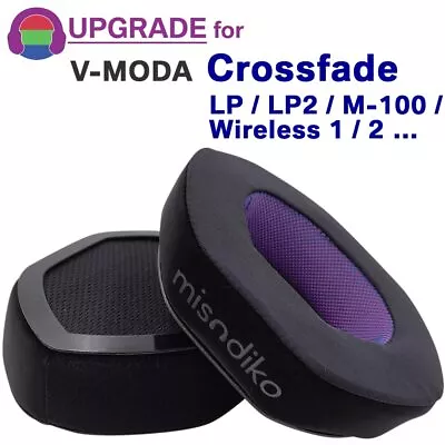 $30.10 • Buy 2PCs Earpads For V-MODA Crossfade LP LP2 M100 Wireless Replacement Cushion Cover
