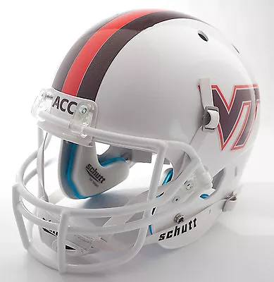 VIRGINIA TECH HOKIES Schutt XP Gameday REPLICA Football Helmet NOVEMBER 20 2010 • $239.99