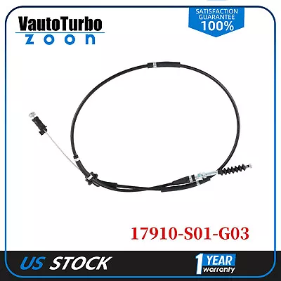 17910-S01-G03 Throttle Cable Wire Pedel Fit Honda Civic 96-00 CX DX D16Y8 K-Swap • $24.69