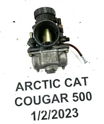 Arctic Cat Snowmobile Cougar 500 F/C 34mm Mikuni Carburetor 0670-018 • $85