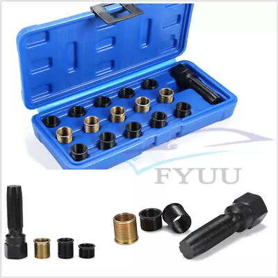 1 Boxed Vehicle M14*1.25mm Spark Plug Re-thread Repair Tap Tool 11.2/17.5/17.5mm • £28.67