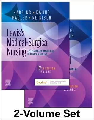 Lewis's Medical-Surgical Nursing - 2-Volume Set • $179.54