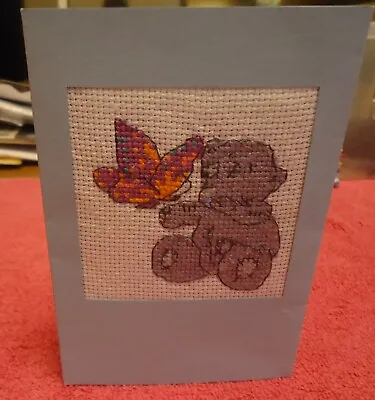 Cross Stitch Card ( Me To You Tatty Teddy )  • £4