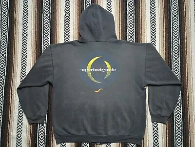 A Perfect Circle Vtg Hoodie 13th Step Album Promo RARE Tool Band Sweatshirt 2003 • $128.99