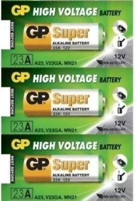 3 Pack GoldPeak A23 12 Volt Batteries MN21 MN23 23AE 21/23 GP23 23A 23GA EXP2021 • $4.15