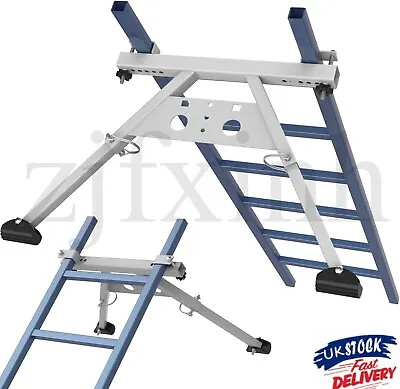 Roof Ladder Stabilizer For Wall Ladder Stand Off Accessory Safety Stability Aid • £40.80