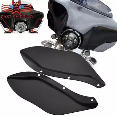 Motorcycle Side Batwing Fairing Wind Air Deflector Fit For Harley Electra Glide • $17.59