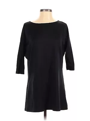 A'nue Ligne Women Black Long Sleeve T-Shirt S • $14.74