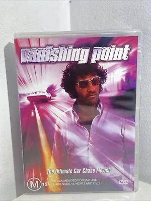 Vanishing Point DVD Region 4 (1971 Movie) Barry Newman  - 🐣 • $9.59