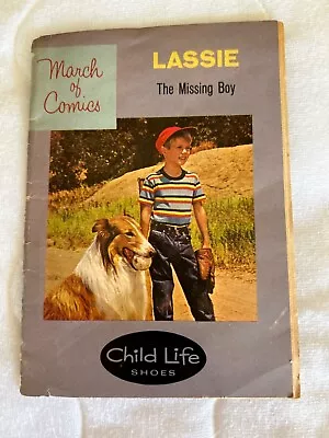 MARCH OF COMICS ~ RARE #230 ~  LASSIE-The Missing Boy • $9.95