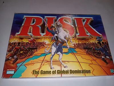 Parker Brothers Hasbro Risk Board Game Of Global Domination Complete 1998 • $10