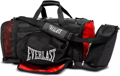 Everlast Contender Hybrid Duffel Bag Black • $156.21