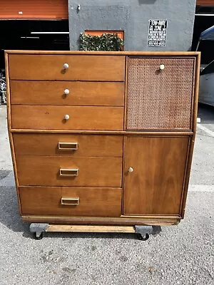 Tall Gentleman's Drexel Suncoast Vintage High Boy Dresser • $800