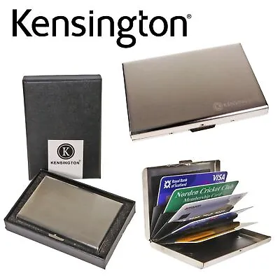 £2.49 • Buy Kensington Aluminium Credit Card Holder RFID Blocking Wallet Case Slim Sleeve