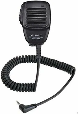 Yaesu SSM-17A Compact Speaker Microphone With *L Type 3.5mm 1 Pin Connector • $50.65