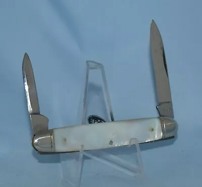 Rare Vintage Boker Mother Of Pearl Pen Knife   Unused!  No Case /box • $95