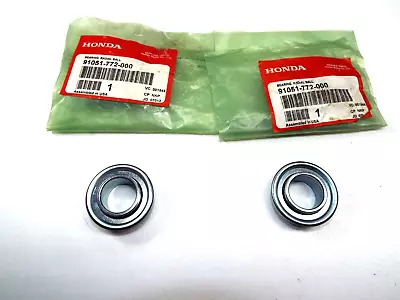 $24 • Buy Qty2 Honda Harmony Riding Mower H 1011 Tractor Front Wheel Bearing 91051-772-000