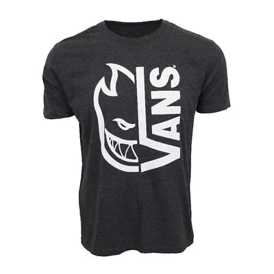 Spitfire Mens Vans Graphic T Shirt Dark Charcoal • $15.99