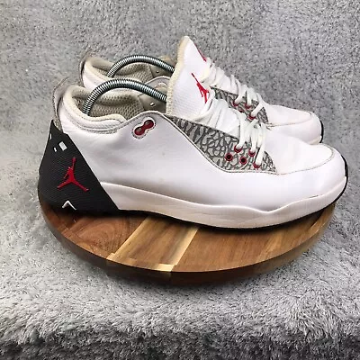 Nike Air Jordan ADG 2 Mens Golf Shoes 10.5 White/BlackSneakers CT7812-100 • $79.88