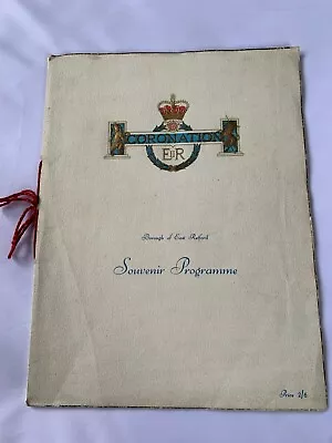 1953 Coronation Borough Of EAST RETFORD Souvenir Programme- Queen Elizabeth II • £11.95