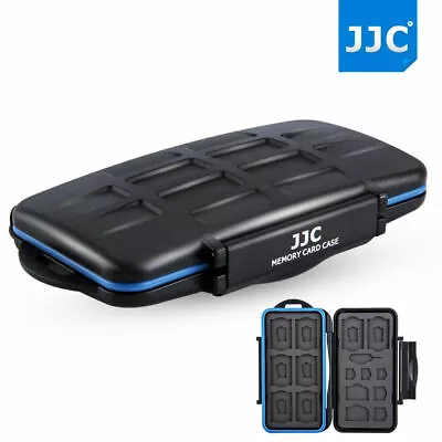 JJC Water-resistant Memory Card Case For 8SD+8MSD+2SIM+2Micro SIM+3Nano SIM Card • $12.99