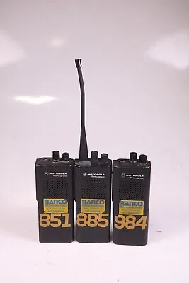 Lot Of 3 Motorola GP300 Two Way Radio No Batteries • $65.99