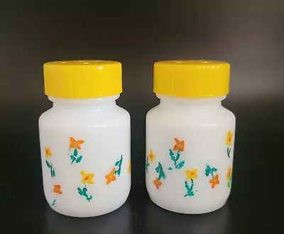 Vintage Dermik Milk Glass Salt And Pepper Shakers • $15