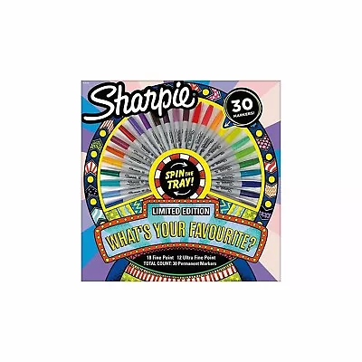 Sharpie Wheel Limited Edition Permanent Markers Pack Of 30 • £17.99