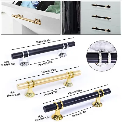 3.75  T Bar Pull Handles Alloy Kitchen Bathroom Cabinet Hardware Modern Knob Lot • $1.52