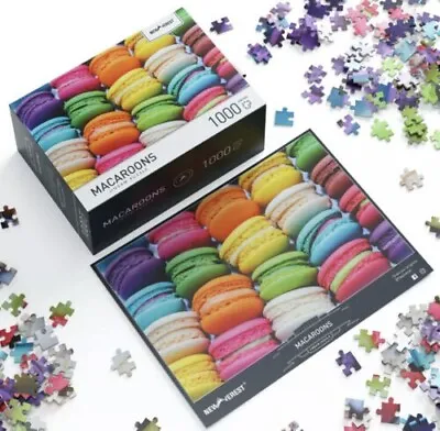 £8.95 • Buy Macaroons 1000Pc Jigsaw Puzzle Difficult Impossible Puzzle Gift Challenge BNSW