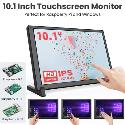 1280*800 HDMI Touchscreen Monitor 10.1in IPS Screen Display For PC Raspberry Pi • $123.75