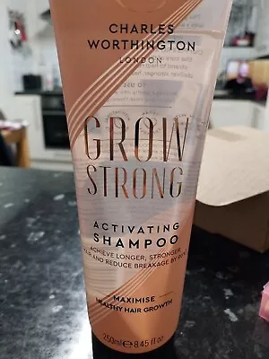 Charles Worthington Grow Strong Activating Shampoo 250ml (ref E16) • £5.99