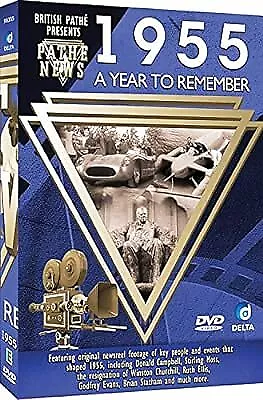 British Path� News - A Year To Remember 1955 [DVD]  Used; Very Good DVD • £2.58