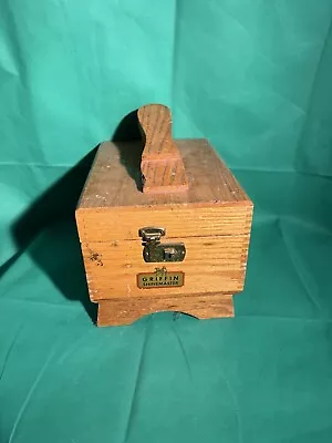 Griffin Shinemaster Antique Shoe Shine Box Vintage Box Only No Key • $16.99