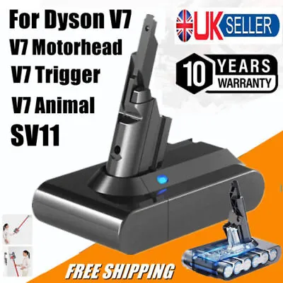 £12.99 • Buy V7 Battery For Dyson V7 Series, V7 Trigger V7 Animal Fluffy Motorhead Pro Vacuum