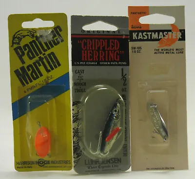 Kastmaster Crippled Herring And Panther Martin - Assorted Lures • $13.99
