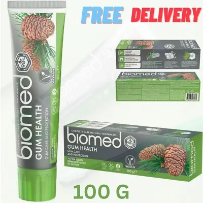 NEW Biomed Gum Health 98% Natural Toothpaste | Gum Strength & Protection 100g UK • £4.45