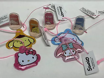 Hello Kitty Stamp/Gift Tag Sets My Melody Cinnamoroll Twin Stars Pompompurin • $10