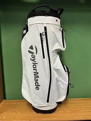 TaylorMade Pro 2023 White Cart Golf Bag • $179