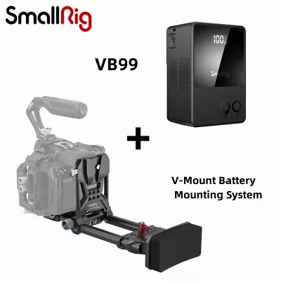 SmallRig Advanced Compact V-Mount Battery Mounting System+VB50/VB99 Battery • $537.50